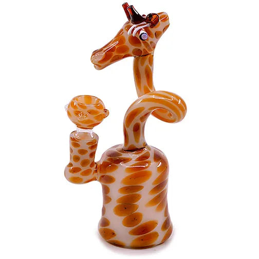 6" Mr. Giraffe Glass Pipe