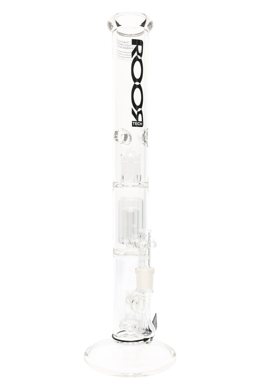ROOR Tech 18" 5mm Straight Shooter – Tree to Dome Perc w/ Ice Pinch Tube
