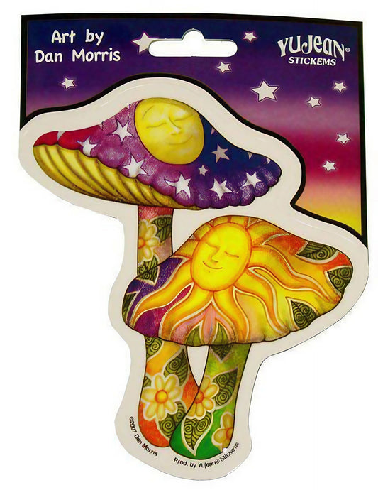 Dan Morris "Mushrooms" Sticker