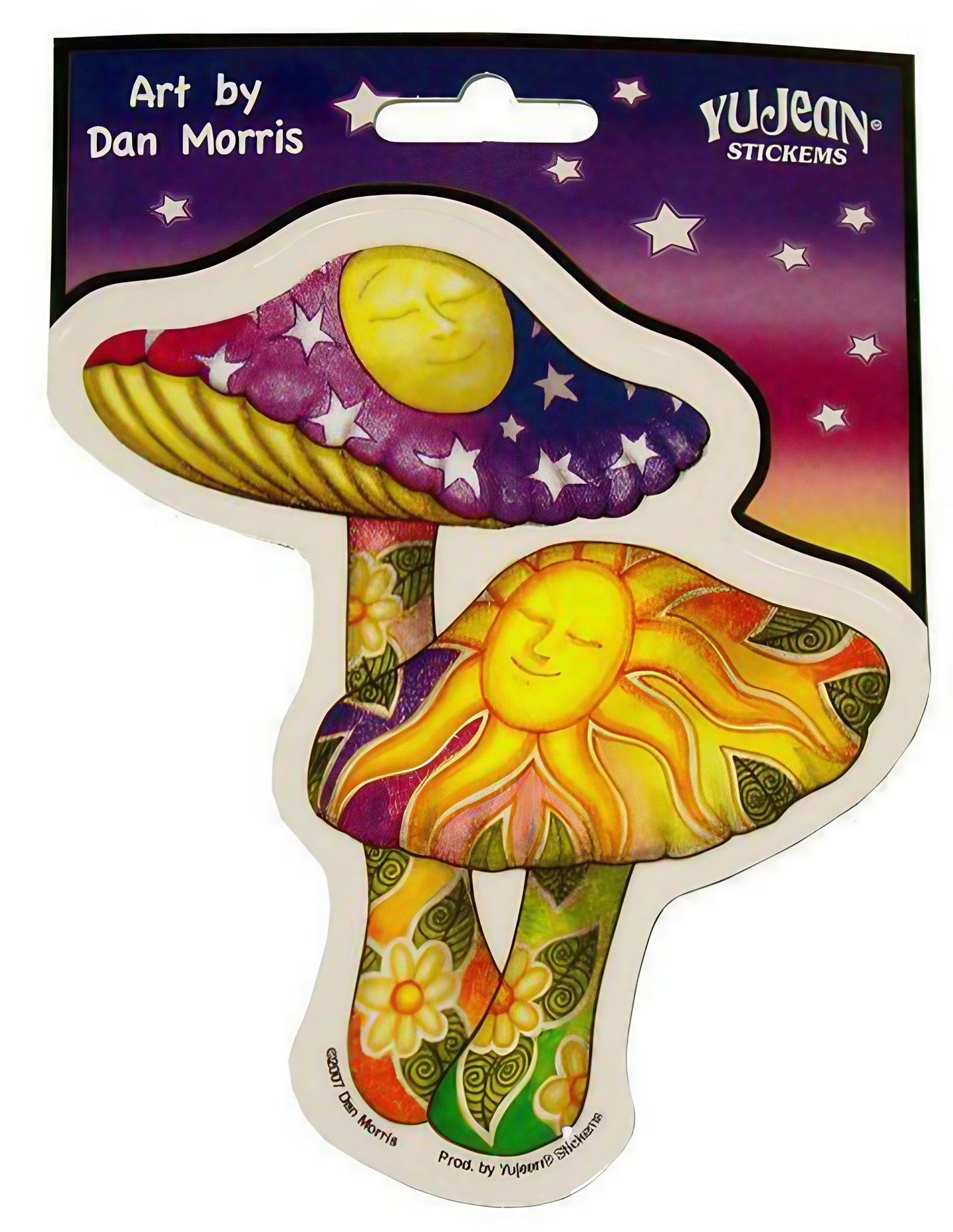 Dan Morris "Mushrooms" Sticker