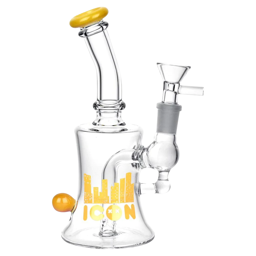 Diamond Glass Icon "Baggins" Water Pipe
