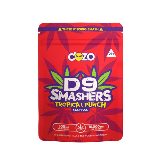 Dozo Delta 9 Smashers Gummies - 10,000mg