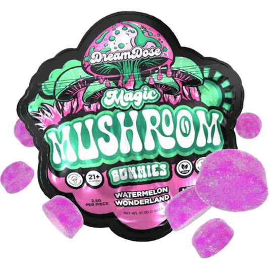 Dream Dose Watermelon Whirlwind Mushroom Gummies
