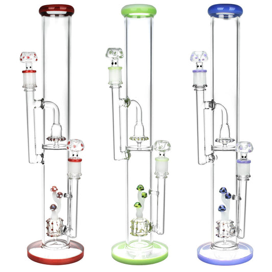 Dub Fungi Straight Tube Water Pipe | 17" | 14mm F
