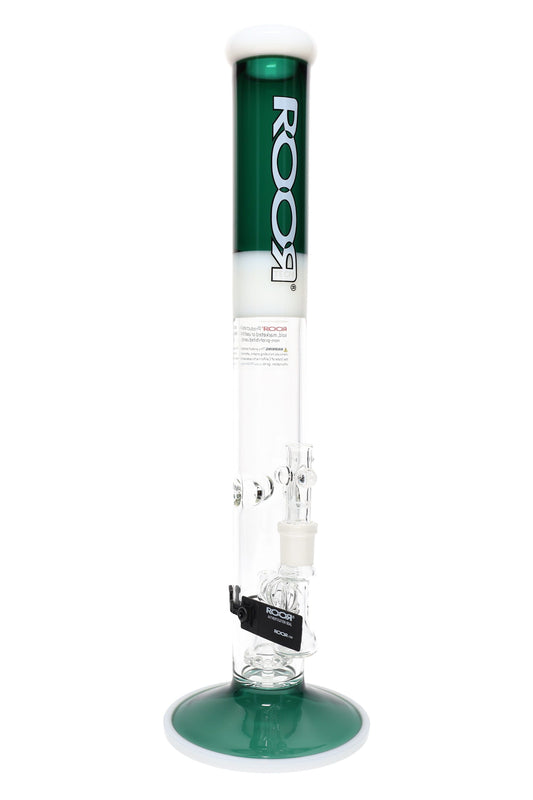 ROOR Tech 18″ Colored Straight Tube with Showerhead Perc – 5mm Glass
