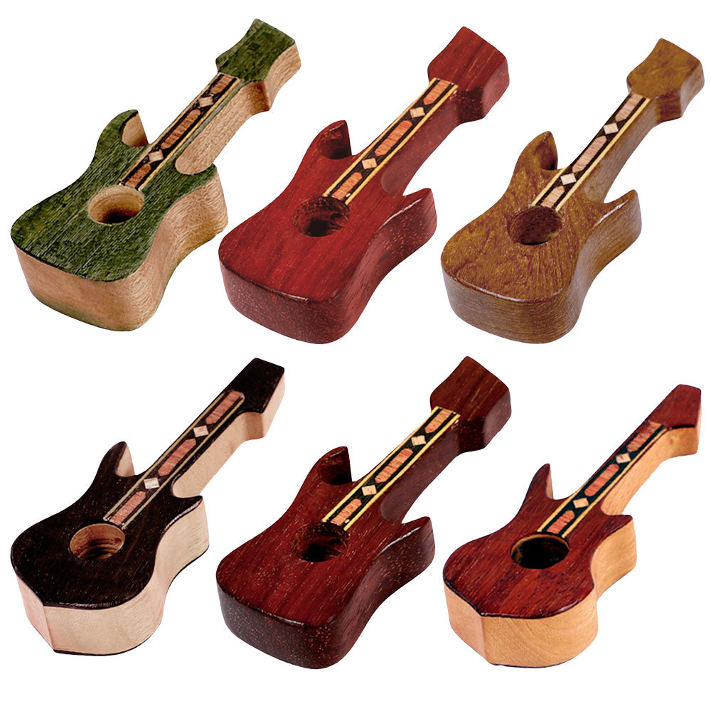 Electric Guitar Wooden Pipe