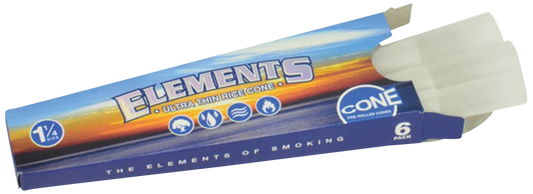 Elements 1 ¼" Prerolled Cones - 30 Pack