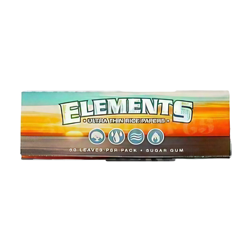 Elements Ultra Thin Rice 1 1/4" Rolling Papers - 25 Pack Bulk