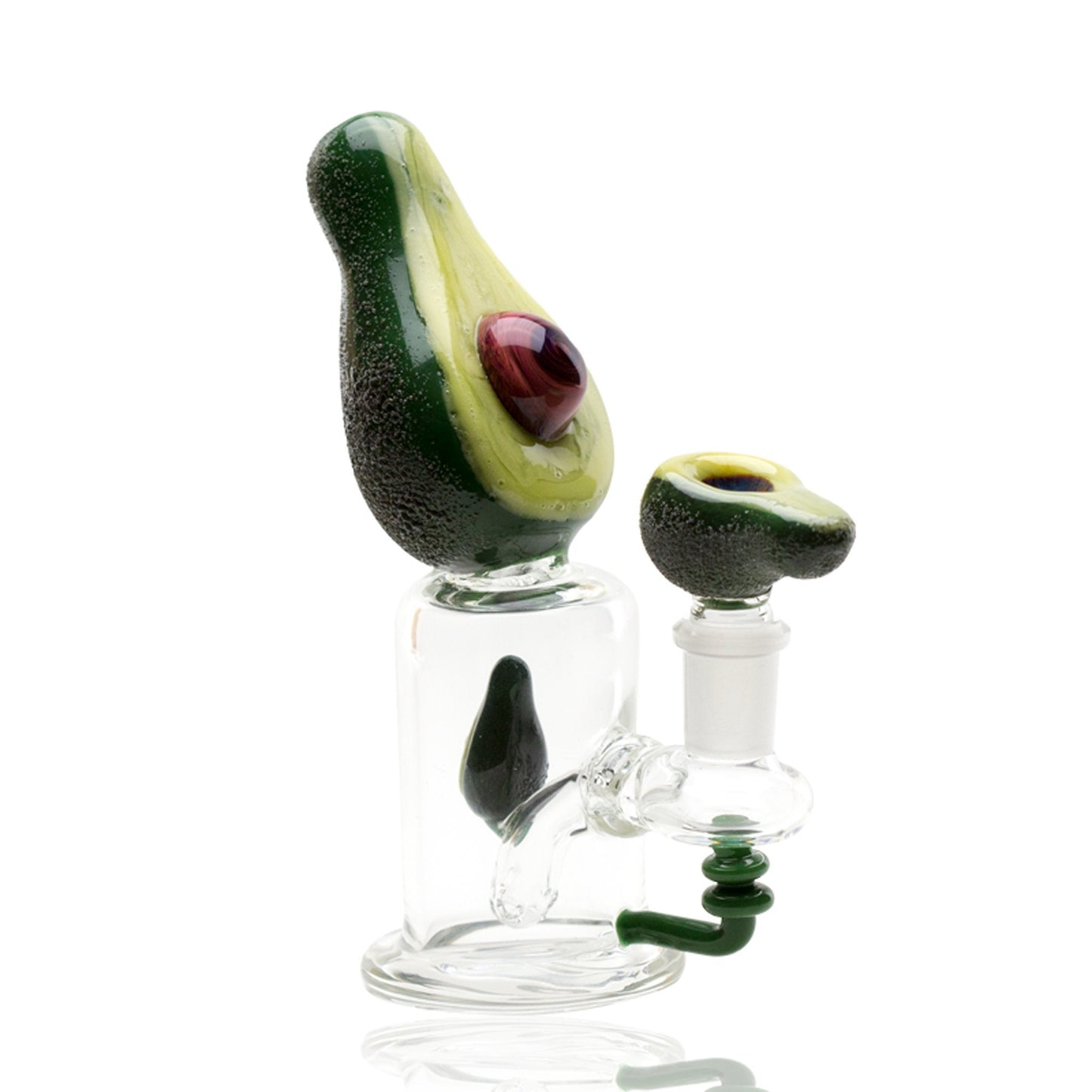 Empire Glassworks Avocadope Mini Rig - 6 inches