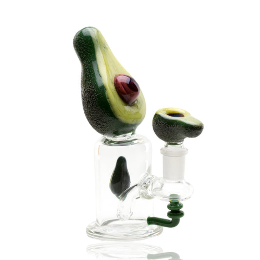 Empire Glassworks Avocadope Mini Rig - 6 inches