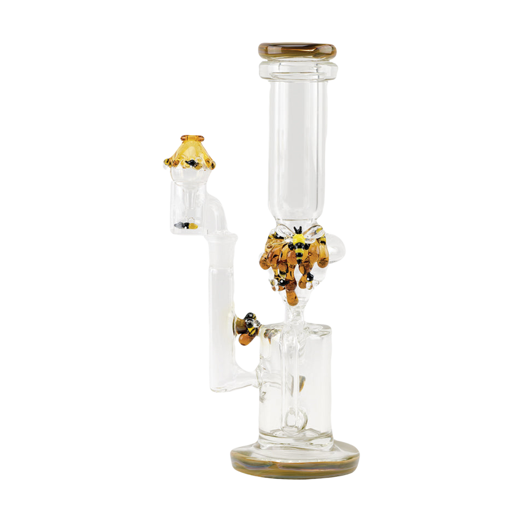 Empire Glassworks Recycler Rig - Save the Bees