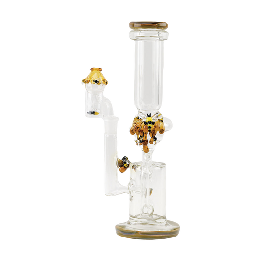 Empire Glassworks Recycler Rig - Save the Bees