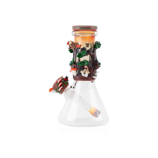 Empire Glassworks Renew the Redwood Beaker Bong - 8in