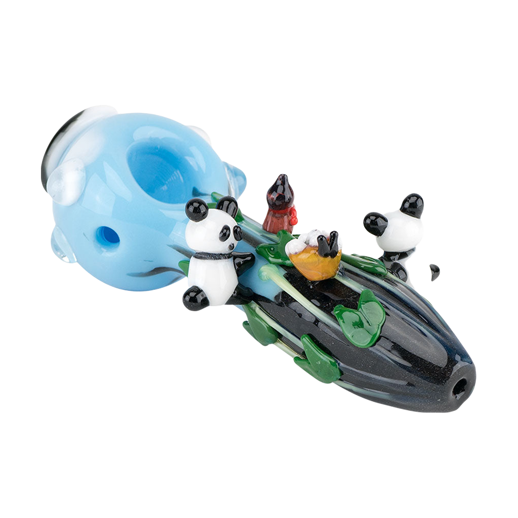 Empire Glassworks Spoon Pipe - Climbing Pandas