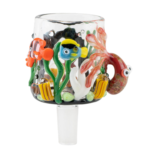 Empire Glassworks Under the Sea Water Pipe Attachment For Puffco Proxy | 14mm M