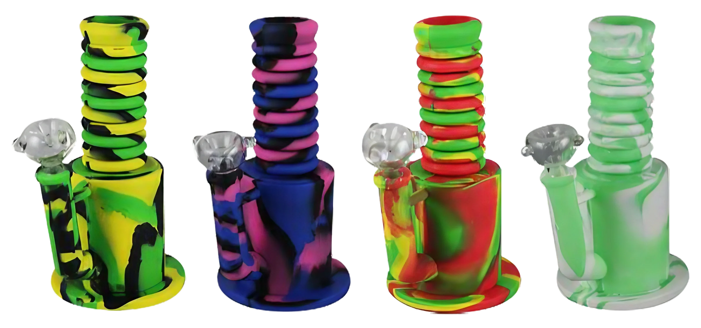 Extendable Neck Silicone Bong