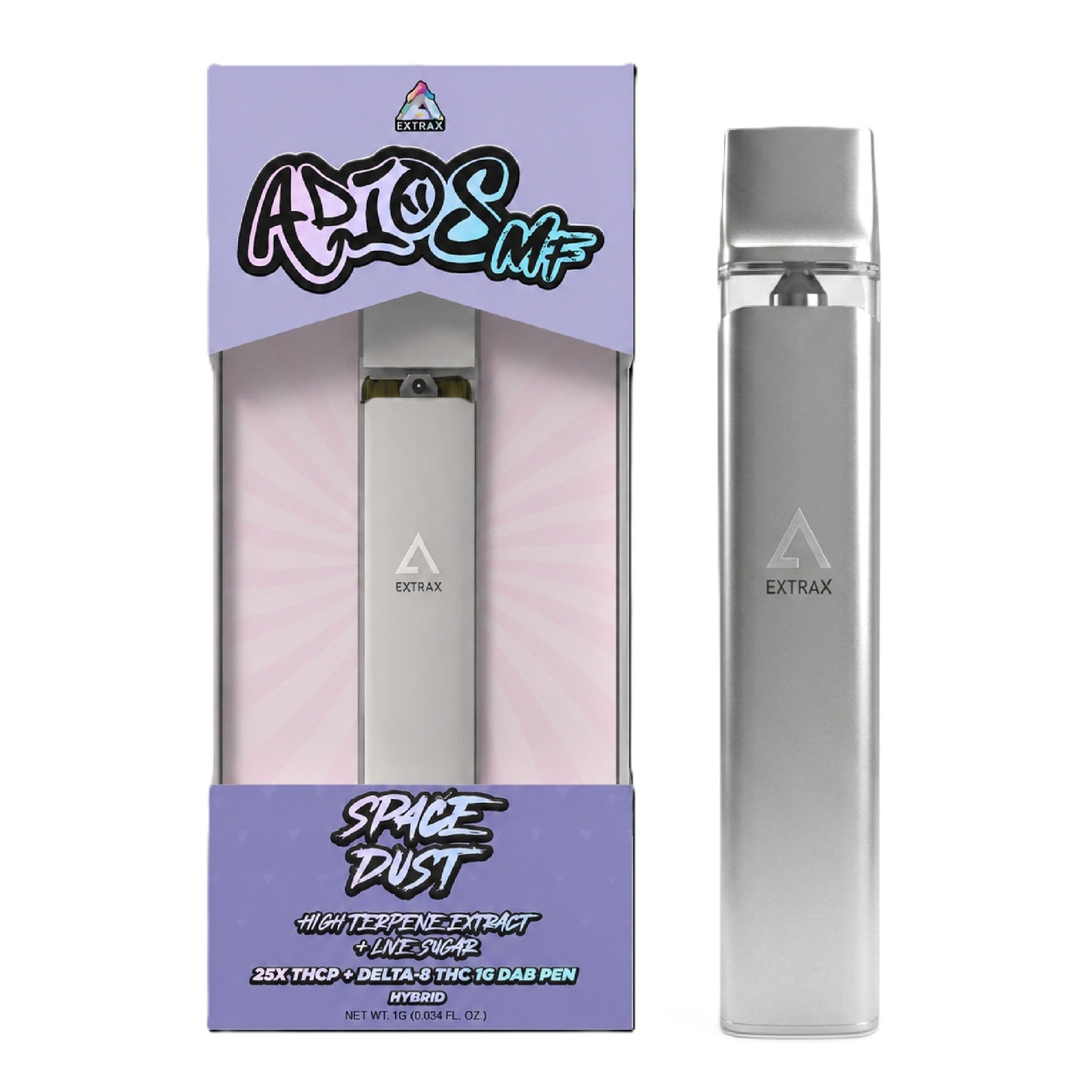 Extrax Adios MF THC High Terp + Live Sugar Device- 1000mg