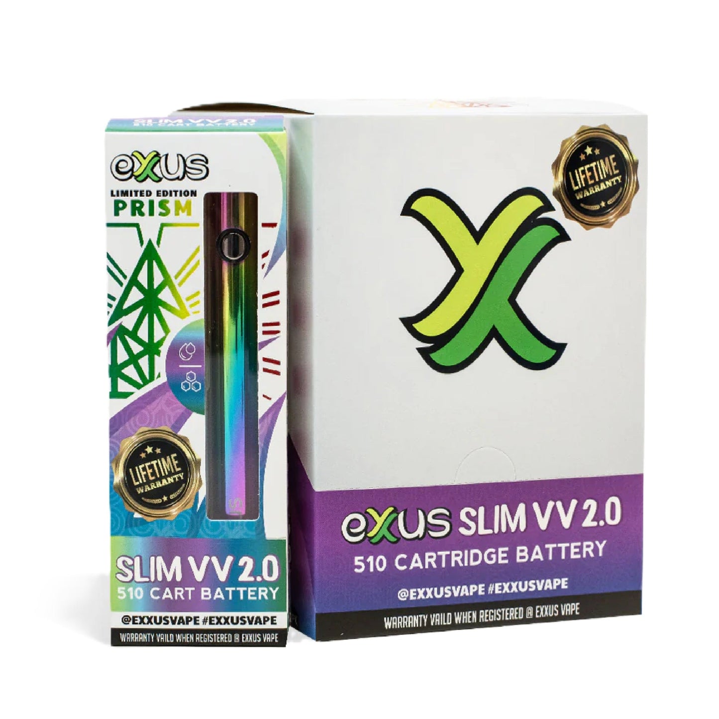 Exxus Limited Edition Envy Slim VV 2.0 510 Cart Battery