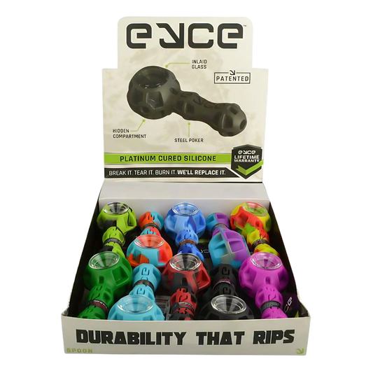 EYCE Silicone Spoon Pipe - 10 Pack Display