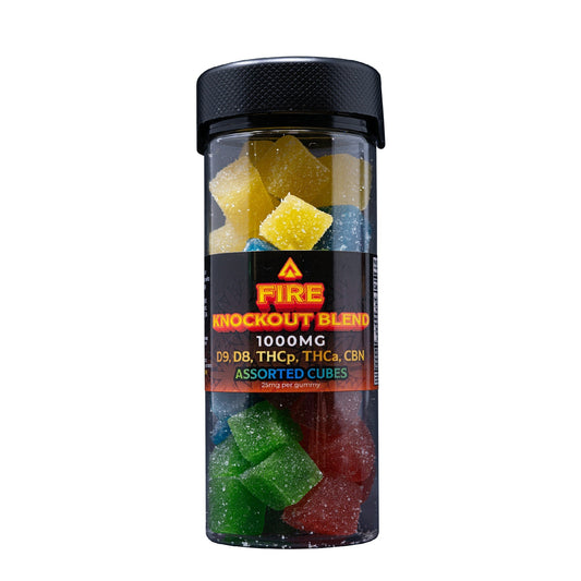 Fire Knockout Blend Gummies - 1000mg (40ct)