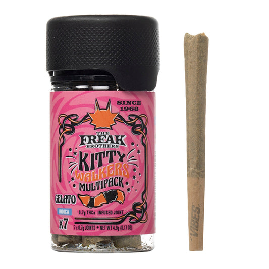 Freak Brothers Kitty Walkers THC-A Pre-rolls -.7g (7ct)