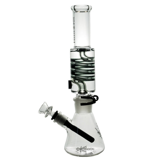 Freeze Pipe Beaker Bong w/ Glycerin Chamber & Honeycomb Bowl
