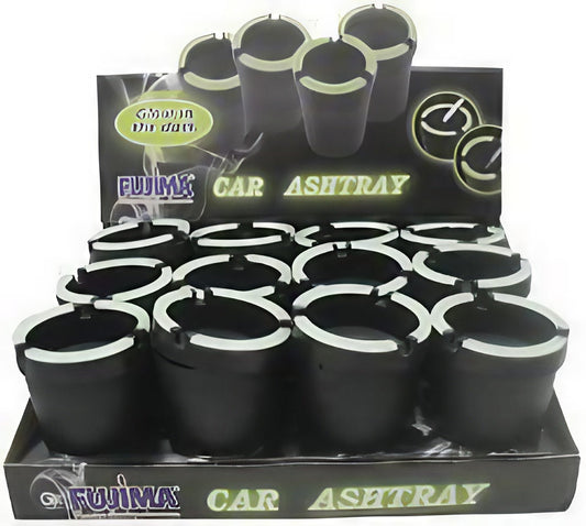 Fujima Self-Extinguishing Glow Ashtray | 12pc Display