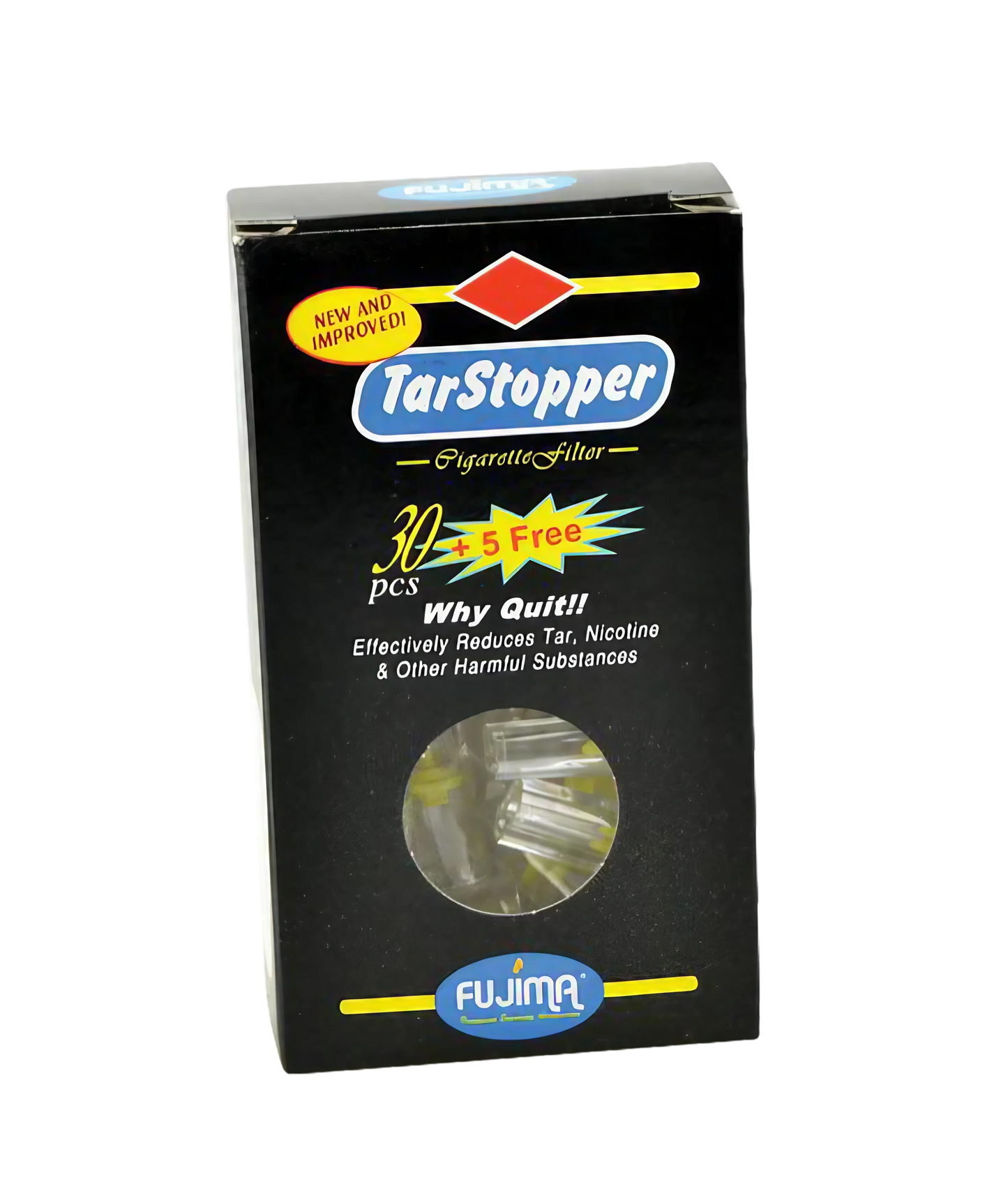Fujima Tar Stopper Cigarette Filters - 24 Pack