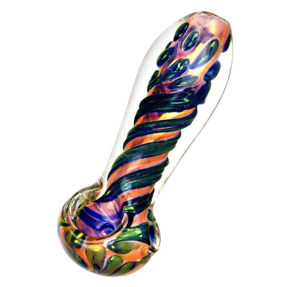 Fumed Glass Spoon Pipe