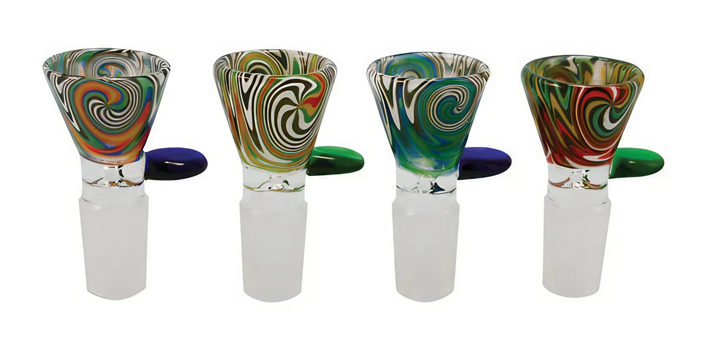 Funnel Shaped Worked Herb Slide