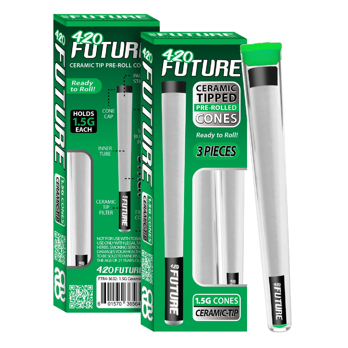 Future Ceramic Tip Cones - 1.5g
