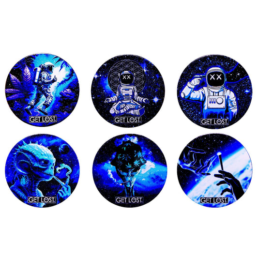Get Lost 4 Piece Galaxy Grinder - 50mm
