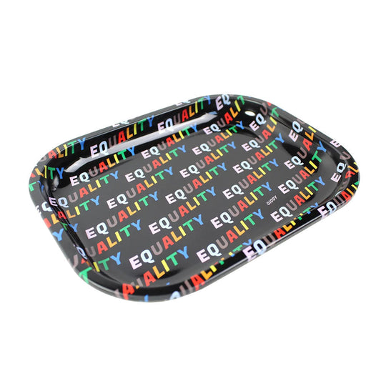 Giddy Glass Equality Rolling Tray | 7.2" x 5.6"
