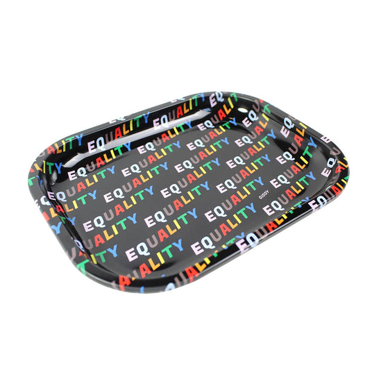 Giddy Glass Equality Rolling Tray | 7.2" x 5.6"