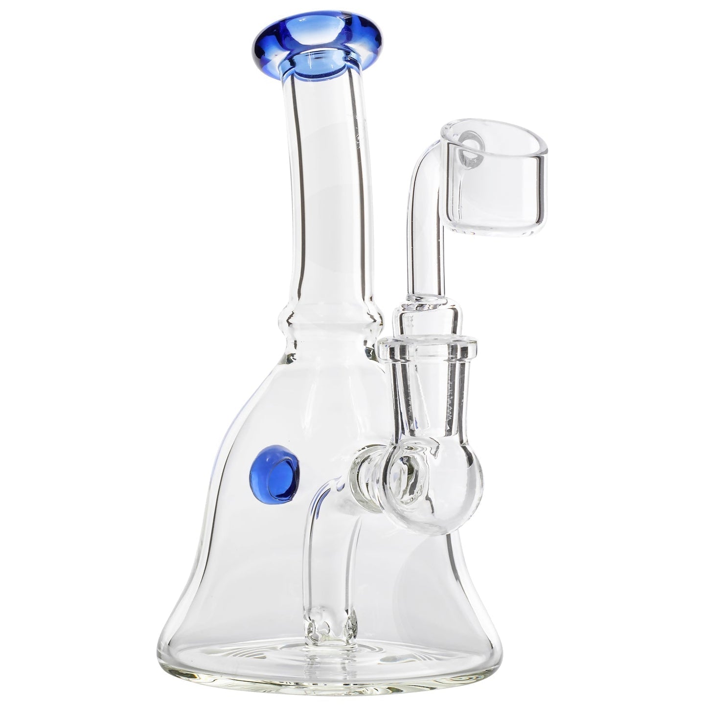 Glassic Bell Rig with Colored Marble and Accents