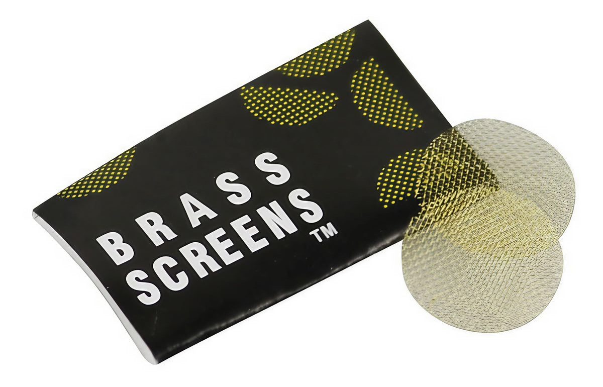 Gold/Brass Screen Filters - 100 Pack