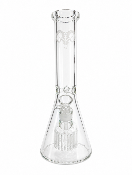 Golden Goat Beaker With Built-In Percolator