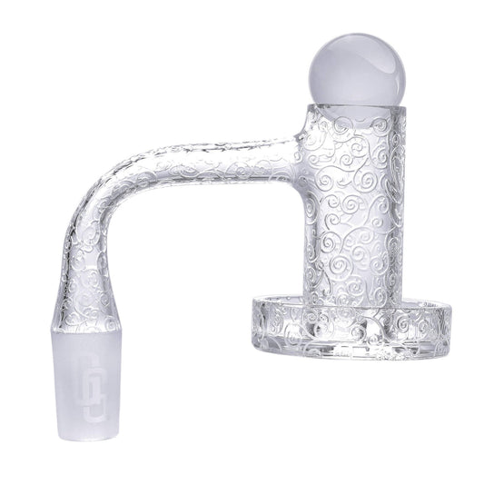 Golden Goat Full Weld Filigree Shredder Quartz Banger Kit