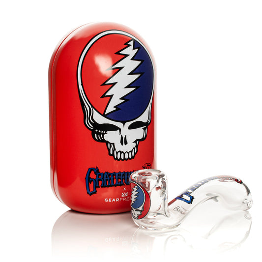 Grateful Dead Sherlock Hand Pipe - 6in