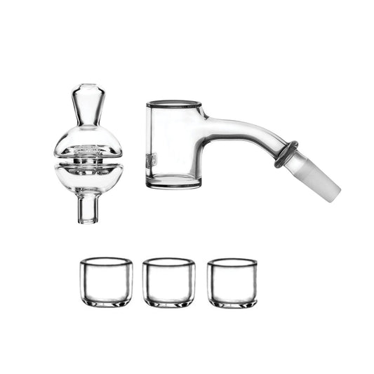 GRAV 10mm 45deg Seamless Quartz Banger Kit
