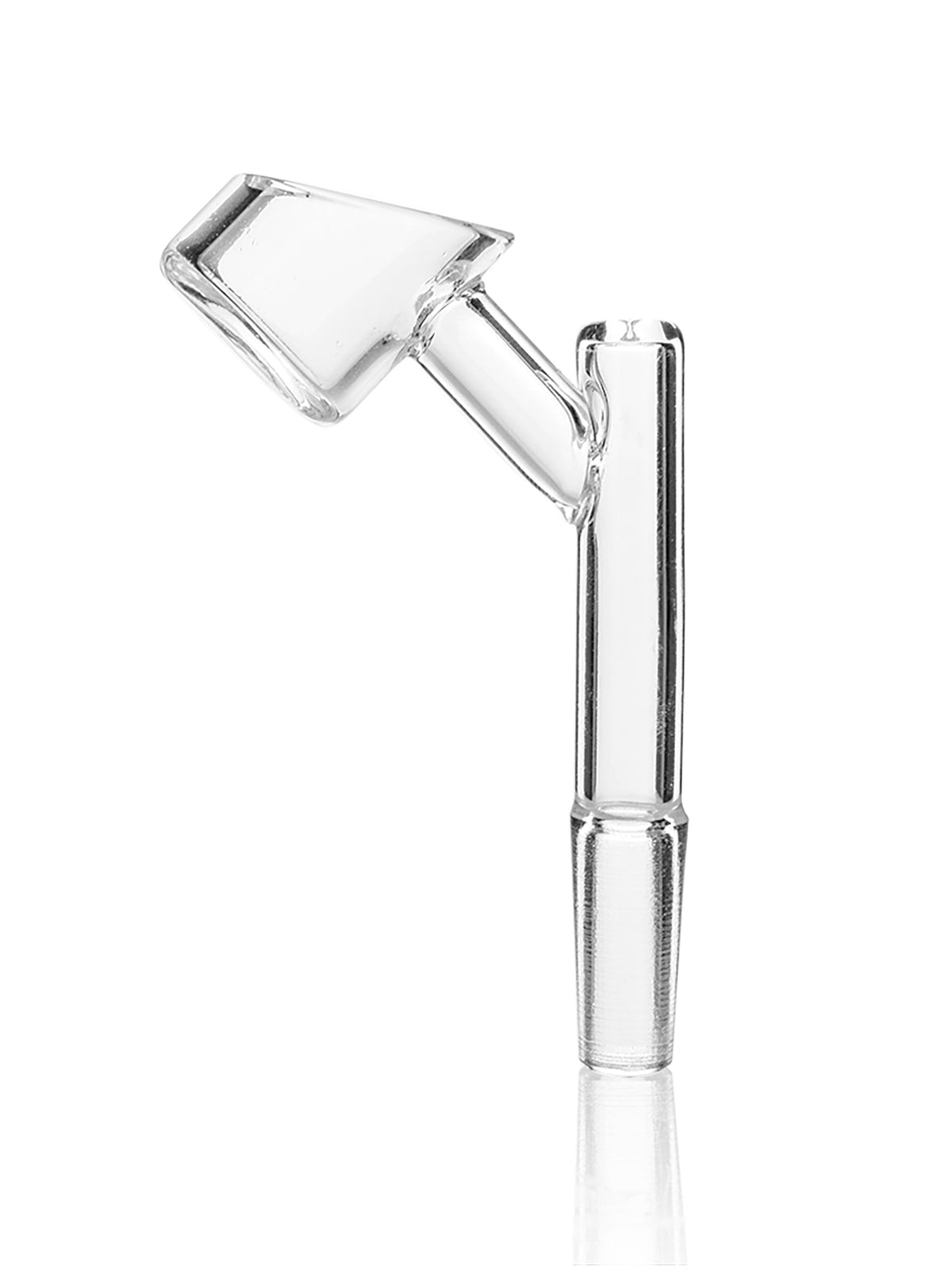 GRAV 10mm Quartz Banger | 45° Angled Male for Enhanced Dabbing