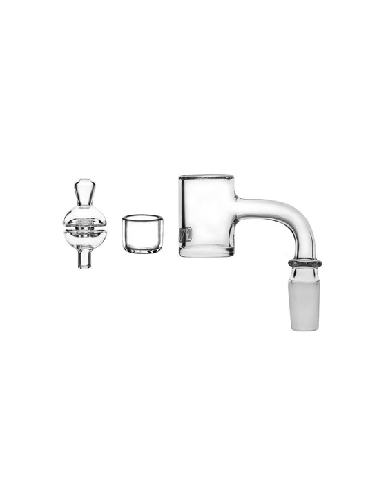 GRAV 14mm 90°quartz Bucket, Inserts & Carb Cap Set