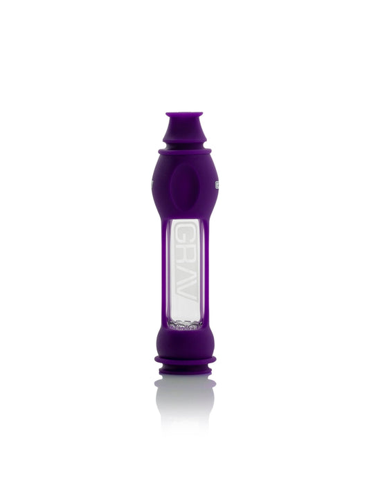GRAV 16mm Octo-Taster Pipe with Shock-Absorbent Silicone Skin
