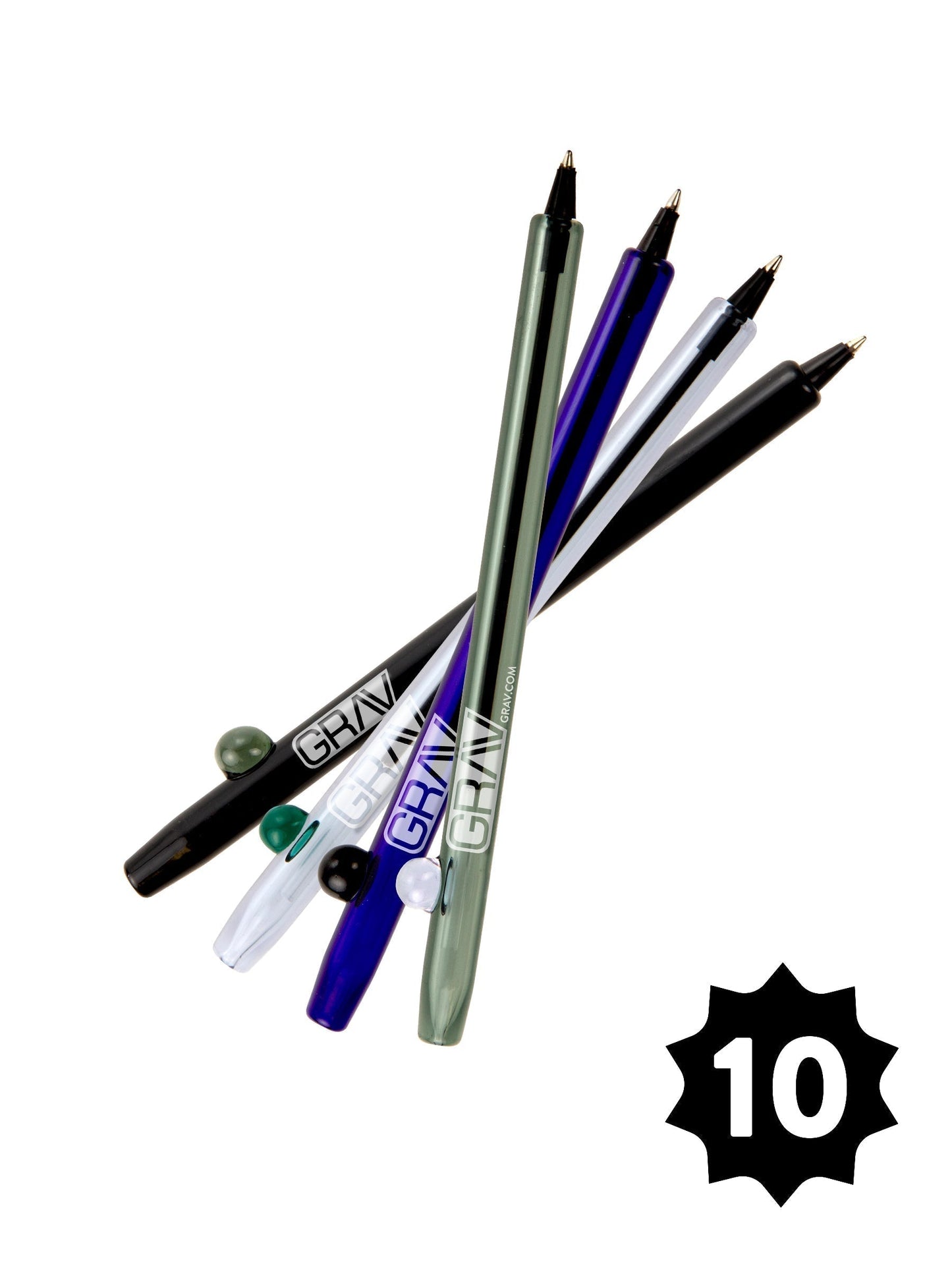 GRAV Boro Writing Pen - Pack Of 10