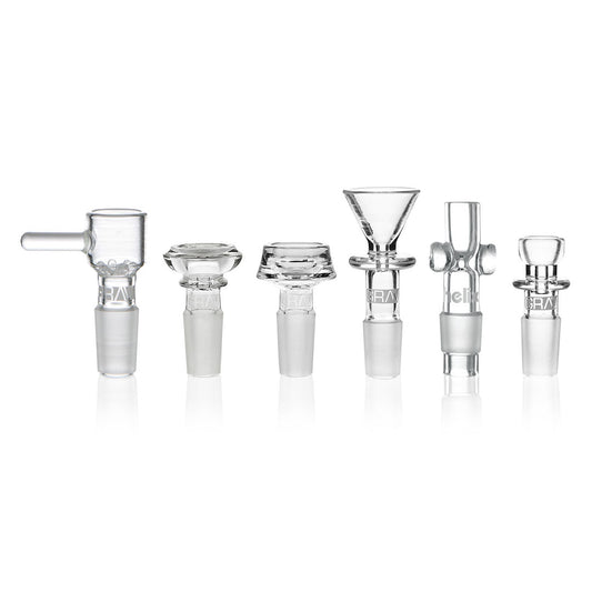 GRAV Essential Bong Bowl 6-Pack Bundle for 14mm Downstem - Variety & Performance