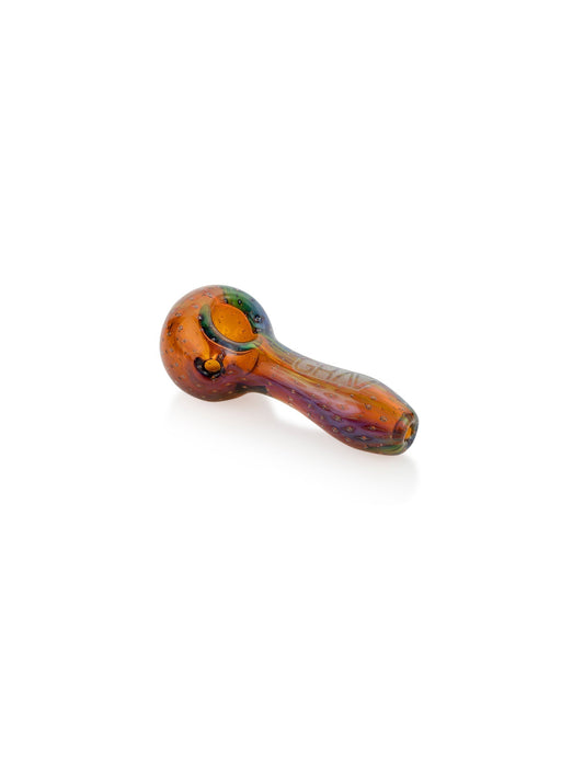 GRAV Bubble Trap Spoon Pipe with Ash Catcher - 4" Borosilicate Glass