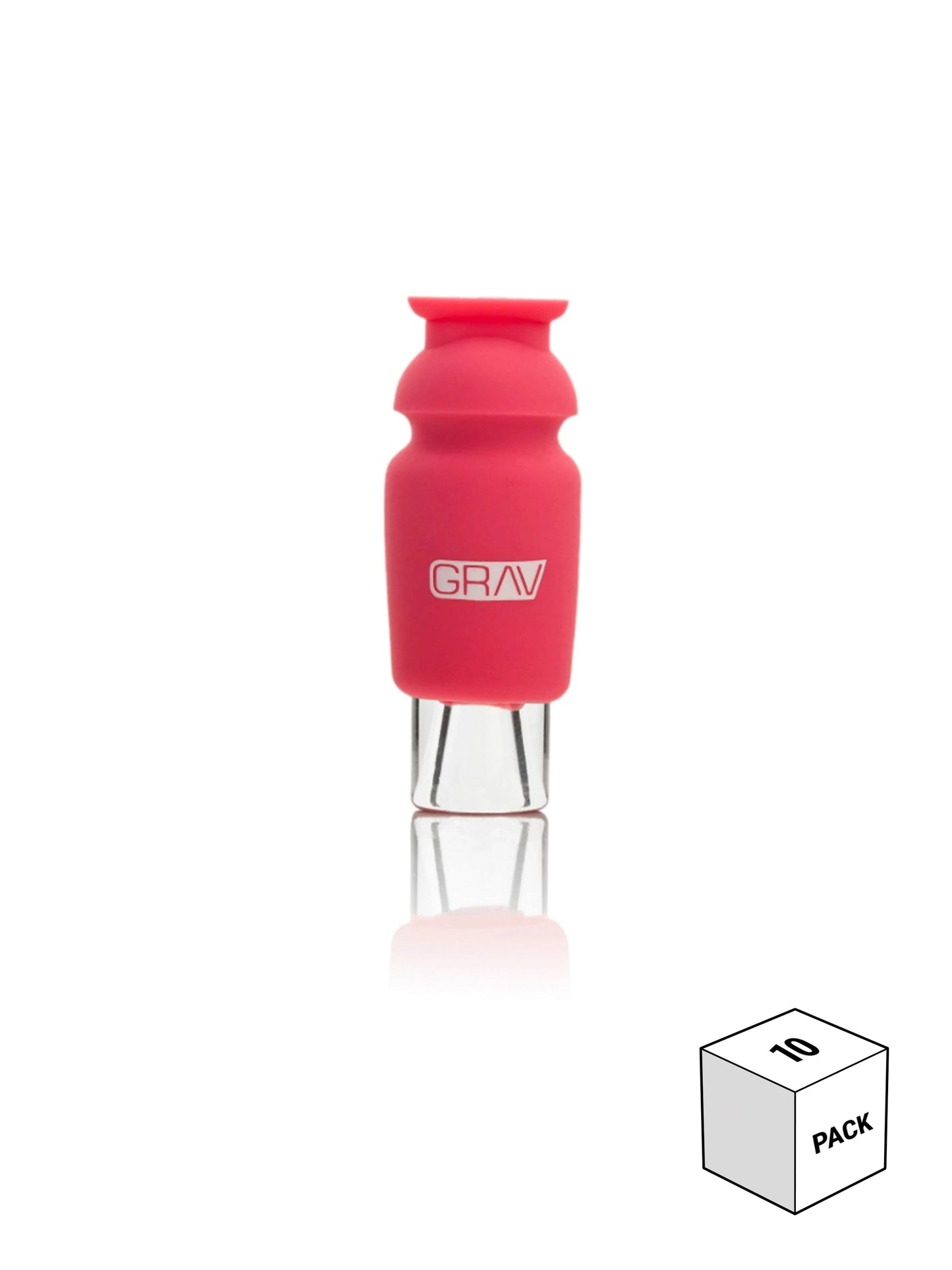 GRAV Silicone-capped Glass Crutch 10packs