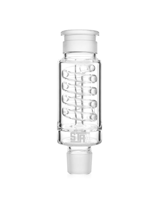GRAV Stax 7" Coil Perc - Modular Bong Accessory for Enhanced Cooling & Diffusion