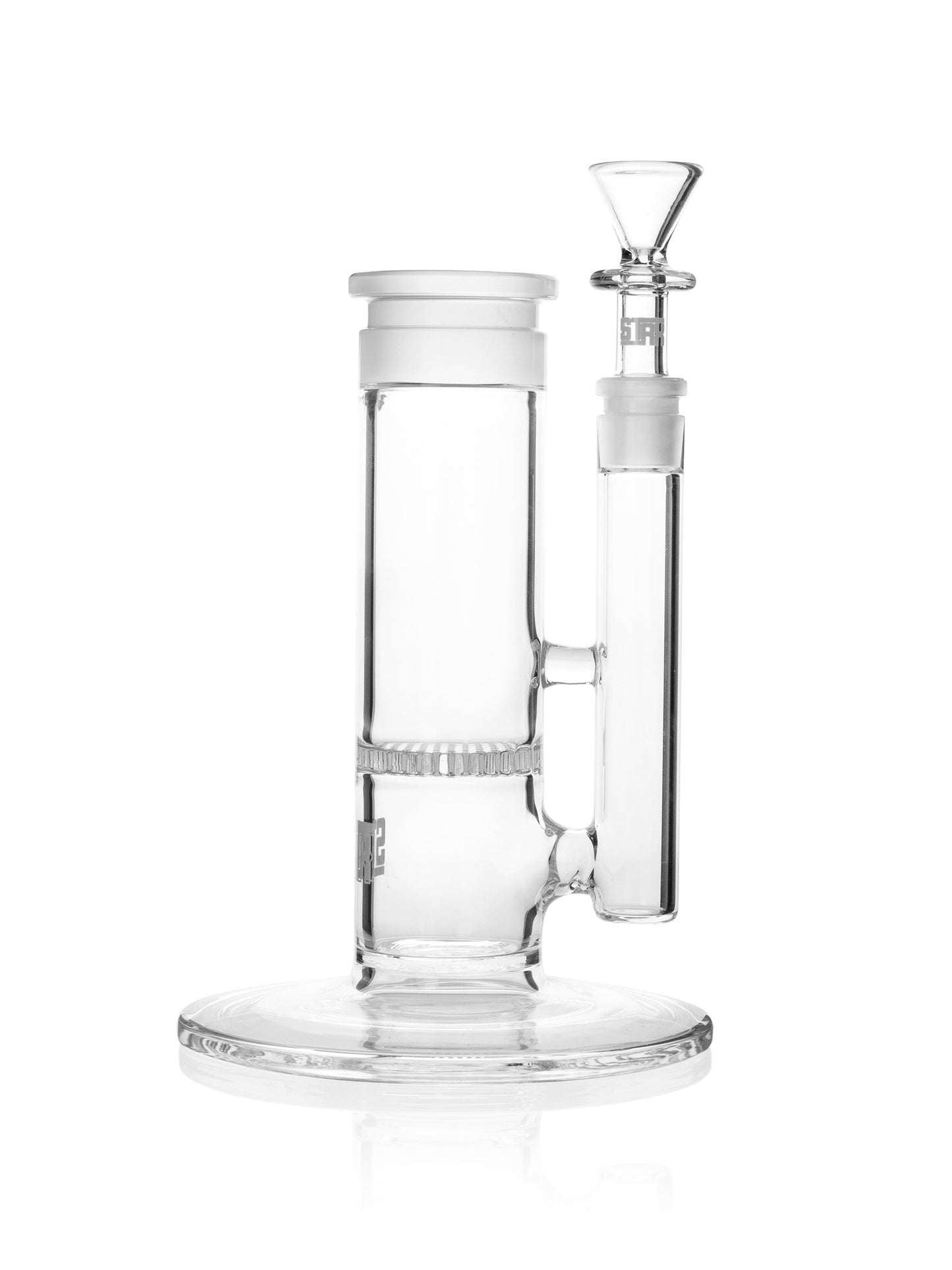 GRAV Stax Honeycomb Disc Perc Base - 7" 44mm Tubing with 14mm Funnel Bowl