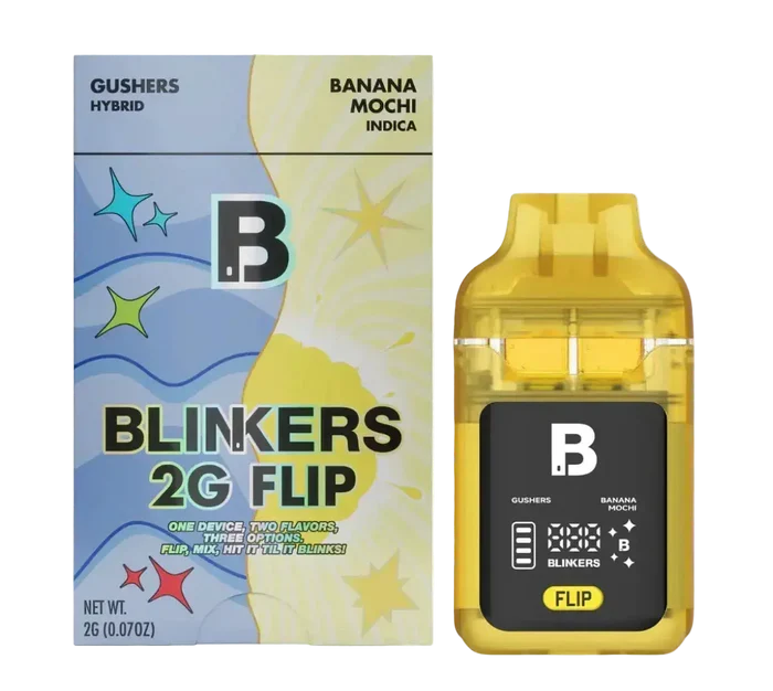 2G Blinkers Flip THCA Disposable Dual Chamber